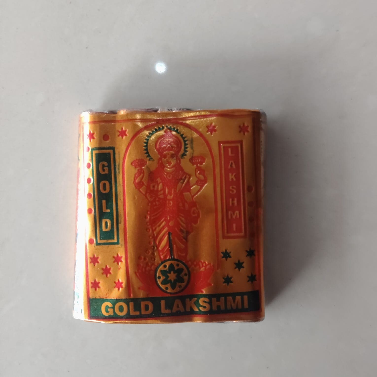 4" Gold Lakshmi
